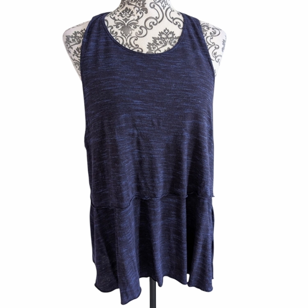 Aritzia Wilfred Tank Top Womens Large Blue - Picture 2 of 7